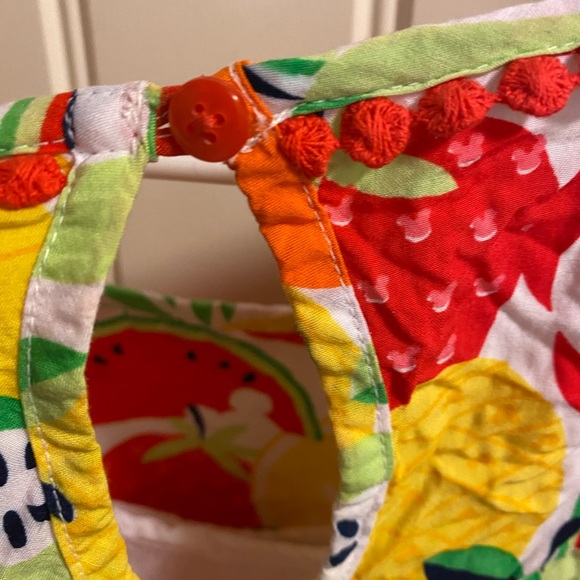Disney Store XS Dress Mickey Mouse Fruit Summer Dress Short Length Slip Lined - Picture 10 of 10